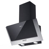 CIARRA 60cm Angled Cooker Hood with 3-speed Extraction CBCB6736C-OW