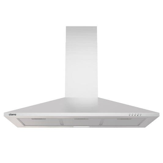 CIARRA 90cm Wall Mount Cooker Hood CBCS9201-OW