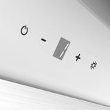 CIARRA Angled Cooker Hood 60cm Touch Control A++ CBCW6736N-OW