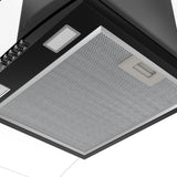 CIARRA Curved Glass Cooker Hood 60cm CBCB6506C-OW