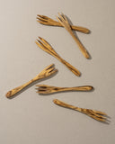 Natural Olive Wood Tapas Fork
