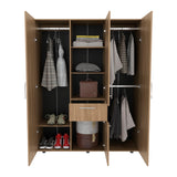 Bariloche Four- Door Armoire for Bedroom