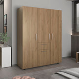 Bariloche Four- Door Armoire for Bedroom