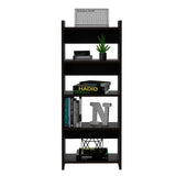 Tuhome Vizcaya Office Set with Single Drawer, Keyboard Tray, Freestanding Bookcase, Modern and Compact Home Office Solution
