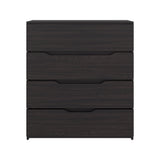 Zoe Freestanding Compact Dresser with Four Storage Drawers and Superior Top, Bedroom Storage Option