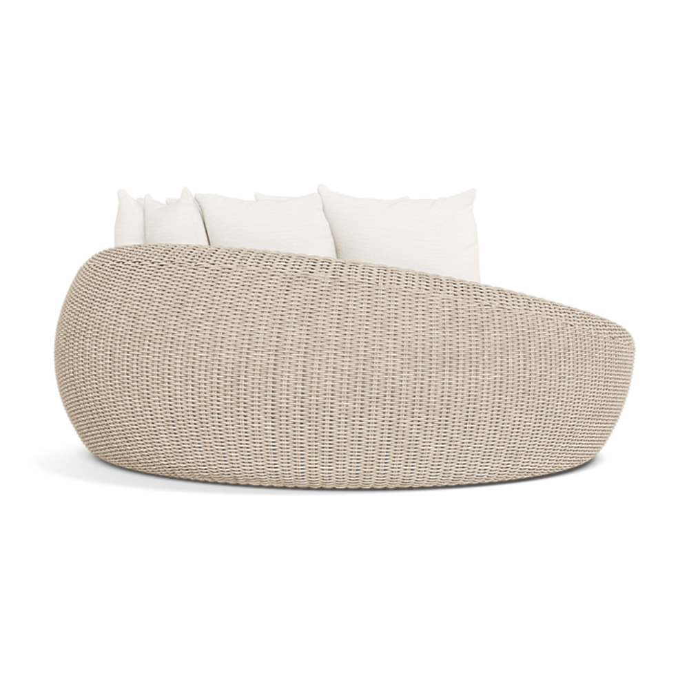 Cordoba Daybed (Twisted Wicker Oyster / Panama Blanco)