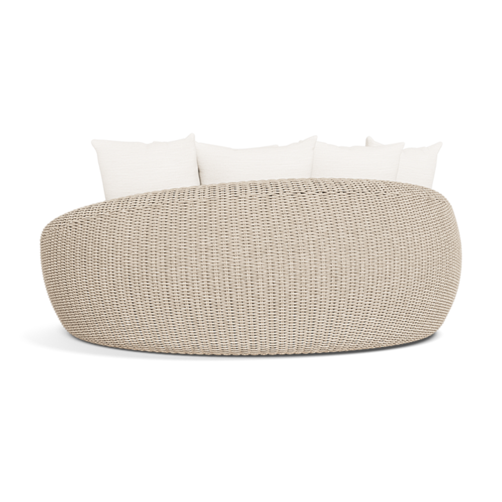 Cordoba Daybed (Twisted Wicker Oyster / Panama Blanco)