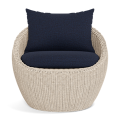 Shop Harbour Cordoba Lounge Chair (Twisted Wicker Oyster  Panama Blanco)