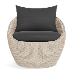 Shop Harbour Cordoba Lounge Chair (Twisted Wicker Oyster  Panama Blanco)