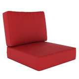 Deep Seating Cushion Set - Seat 25 x 25.5 x 5 | Back 25 x 18 x 5