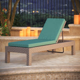 Chaise Lounge Cushion - Seat 25 x 47 x 3.5 | Back 23 x 19 x 3.5