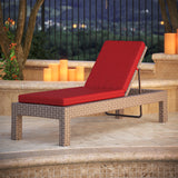 Chaise Lounge Cushion - Seat 25 x 47 x 3.5 | Back 23 x 19 x 3.5