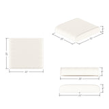 Ottoman Cushion - 22 x 20 x 4