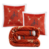 Marfa Campfire Sherpa Throw