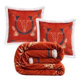Marfa Campfire Sherpa Throw