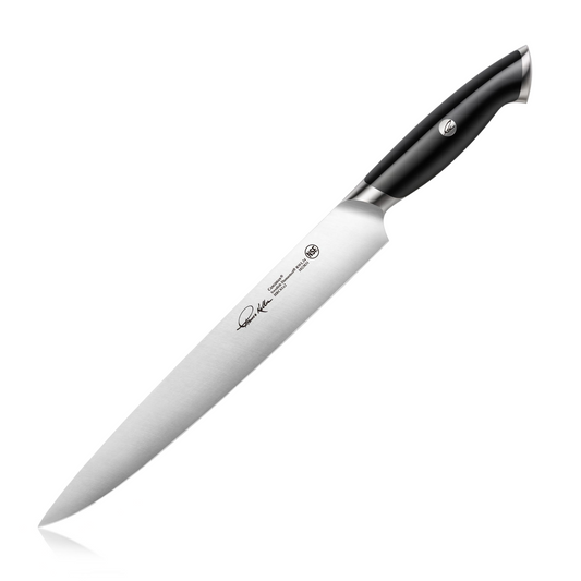 TKSC 10.5-Inch Carving Knife, Forged Swedish Powder Steel, Thomas Keller Signature Collection, Black, 1023831