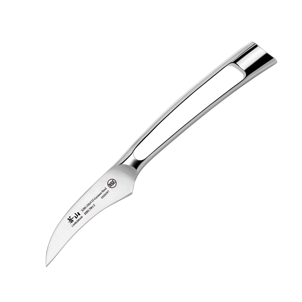 N1 Series 2.75-Inch Peeling/Tourne Knife, Forged German Steel, 1020397