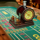 Casino Roulette Whiskey Decanter for Men, Husband, Him | 67.6 OZ
