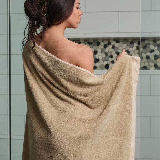 Bamboo 3 Piece Towel Set - Champagne