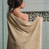 Bamboo 3 Piece Towel Set - Champagne