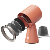 Ciarra HOOD TO GO Portable Mini Desktop Range Hood Orangina