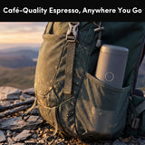 Citaly GO-1 Portable Espresso Machine, Fast Self-Heating, PD 3.0 Fast Charge, 3*2500mAh, Capsule & Ground Coffee Compatible