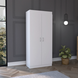 Varese Pantry Cabinet, Double Door, Five Shelves