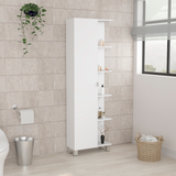 Tuhome Urano Mirror Linen Cabinet with Four Interior Shelves, Five External Shelves, Modern Design for Bathroom, Kitchen, or Bedroom Storage