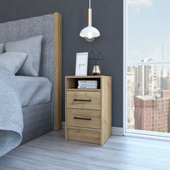 Bianco Nightstand, Two Drawers