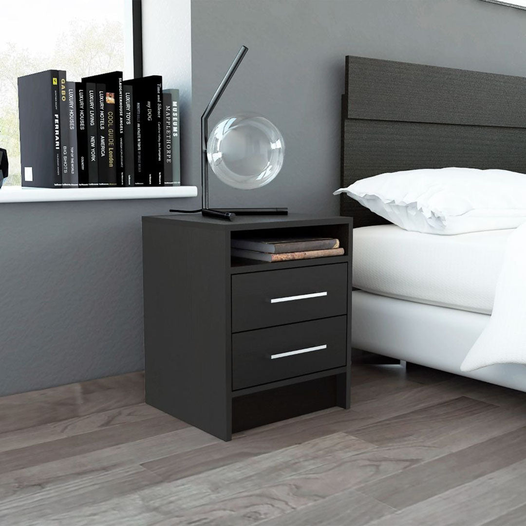 Bianco Nightstand, Two Drawers