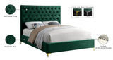 Cruz Luxurious Velvet Bed with Tufted Headboard and Contemporary Design for Stylish Bedrooms