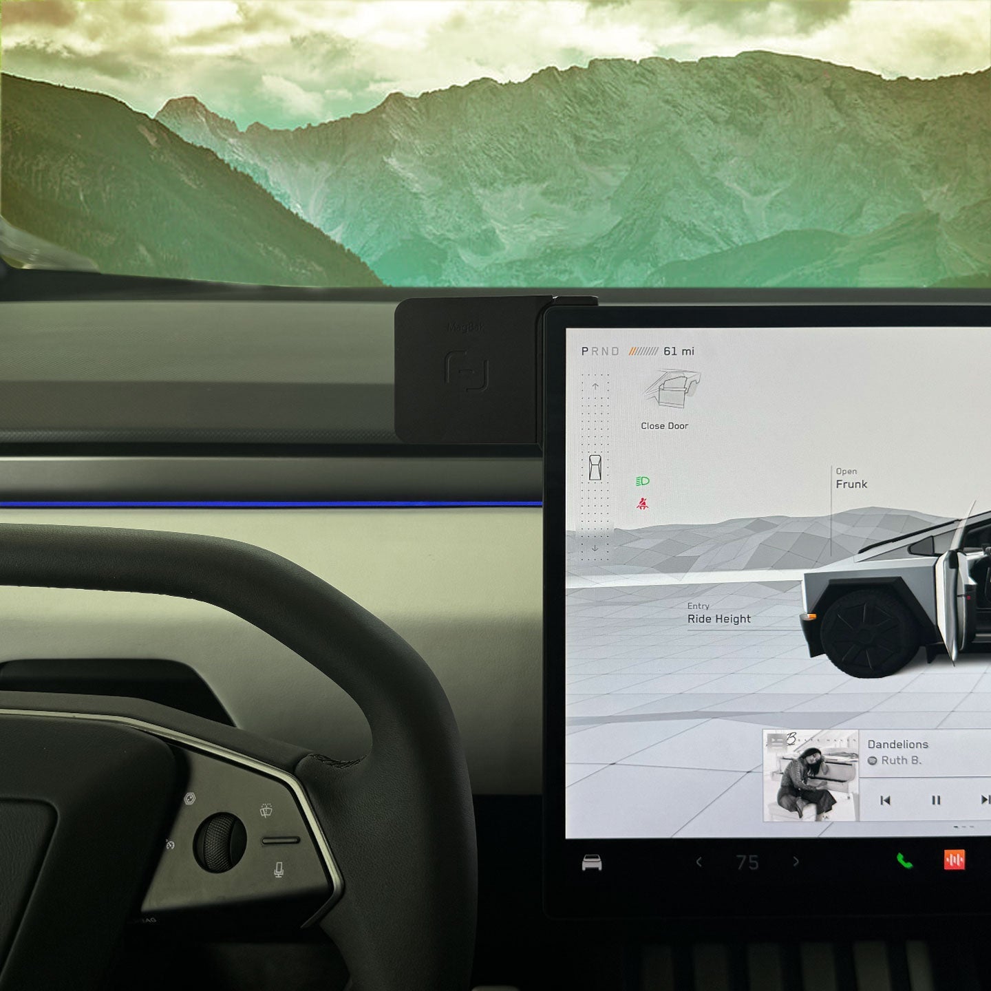 MagBak Phone Mount And Charger for Tesla Cybertruck