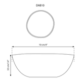 Stoneware Condiment Bowl | Dadasi 6 oz