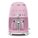 Retro-Style Drip Coffee Machine - Pink