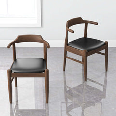 Leon Mid-Century Modern Dining Chair (Set of 2)