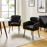 Anastasius Modern Boucle Dining Chair(Optional Types)