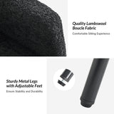 Anastasius Modern Boucle Dining Chair(Optional Types)