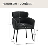 Anastasius Modern Boucle Dining Chair(Optional Types)