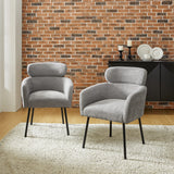 Anastasius Modern Boucle Dining Chair(Optional Types)