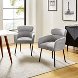 Anastasius Modern Boucle Dining Chair(Optional Types)