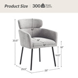 Anastasius Modern Boucle Dining Chair(Optional Types)