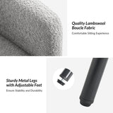 Anastasius Modern Boucle Dining Chair(Optional Types)