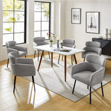 Anastasius Modern Boucle Dining Chair(Optional Types)