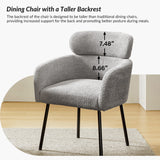 Anastasius Modern Boucle Dining Chair(Optional Types)