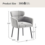 Anastasius Modern Boucle Dining Chair(Optional Types)