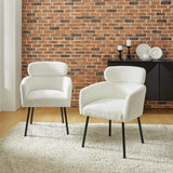 Anastasius Modern Boucle Dining Chair(Optional Types)