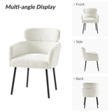 Anastasius Modern Boucle Dining Chair(Optional Types)