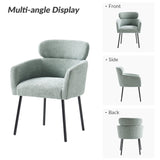 Anastasius Modern Boucle Dining Chair(Optional Types)