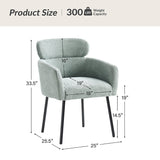 Anastasius Modern Boucle Dining Chair(Optional Types)