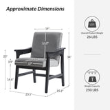 Leo Modern Upholstered Counter Stool quick shift to Dining Chair